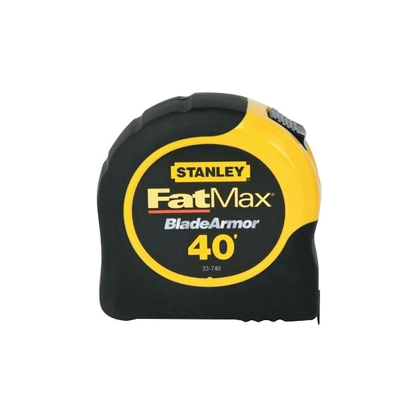 FatMax® Classic Tape Measure, 1-1/4 in W x 40 ft L, SAE, Black/Yellow Case