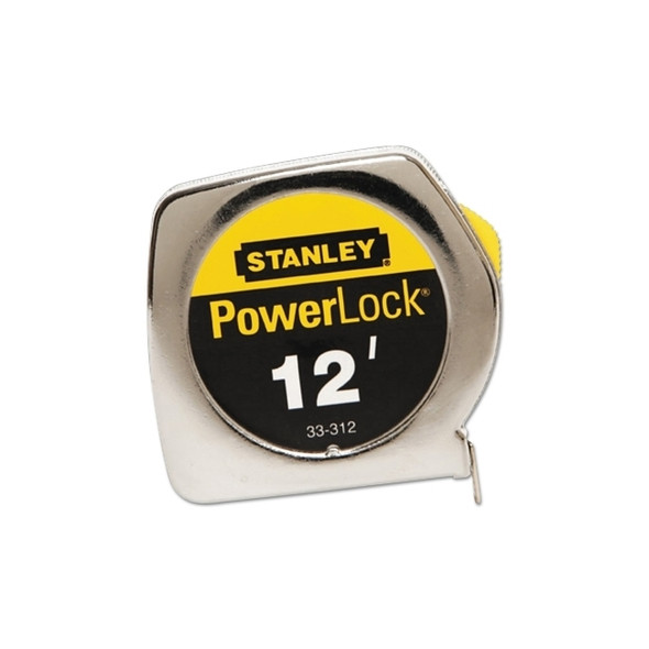 Powerlock® Tape Rules Wide Blade, 3/4 in x 12 ft