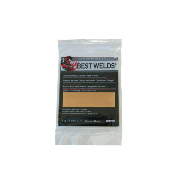 Hardened Glass Gold Filter Plate, Gold/10, 4-1/2 in x 5-1/4 in, SH10, Glass Hardened Glass Gold Filter Plate, Gold/10, 4-1/2 in x 5-1/4 in, SH10, Glass