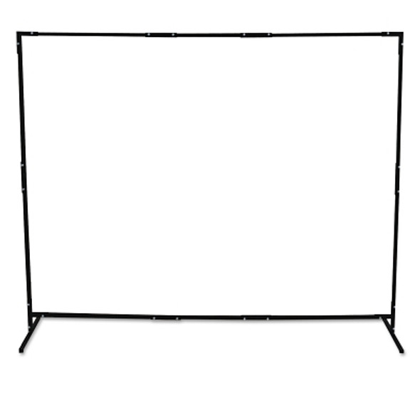 Curtain Frame, 6 ft X 6 ft Expandable to 6 ft X 8 ft, Steel, Black