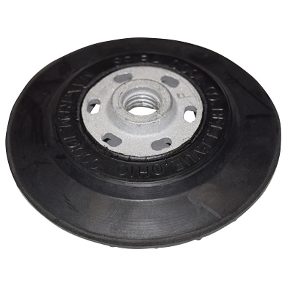 Standard Backing Pad, 5 in dia, 5/8 in-11 Arbor Size, Flexible