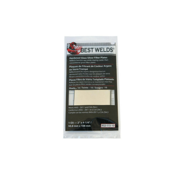 Glass Silver Mirror Filter Plate, Silver/10, 2 in x 4.25 in, Glass Glass Silver Mirror Filter Plate, Silver/10, 2 in x 4.25 in, Glass