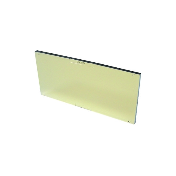 Gold Coated Filter Plate, Gold/9, 2 x 4.25, Polycarbonate