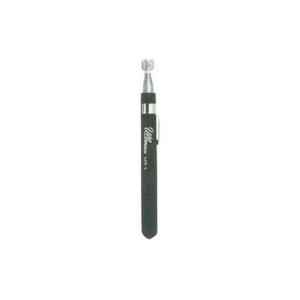 Telescoping Magnetic Pick-Up Tool, 2.5 lb Load Capacity, 1/2 in dia, 6-5/8 in L to 33-1/4 in L, Pocket Clip