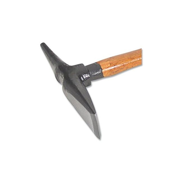 Chipping Hammer, Extra Heavy-Duty, 315 mm L, Cone and Cross Chisel, Wood Handle