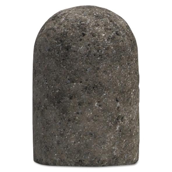 Gemini® Type 18R Snagging Plug, 57A, 2 in dia x 3 in L, 5/8 in-11 AH, 24 Grit, AO