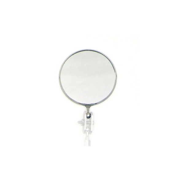 Inspection Mirror Head Assembly, Round, 3-1/4 in dia