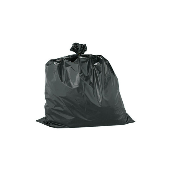 FLEX-O-BAG® Trash Can Liners and Contractor Bags, 33 gal, 2.5 mil, 33 in X 40 in, Black, Extra HD Contractor Bag