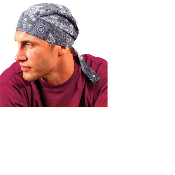 Tuff Nougies Deluxe Tie Hats, One Size, Cowboy Blue Tuff Nougies Deluxe Tie Hats, One Size, Cowboy Blue