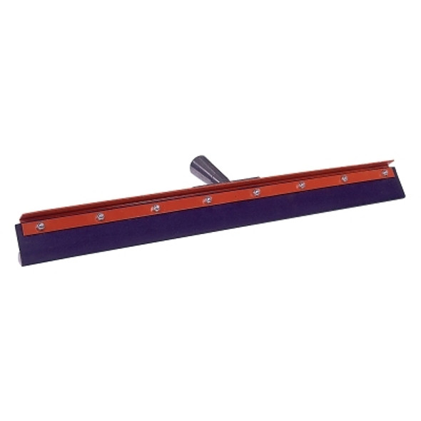 Floor Squeegee, Straight, 24 in, Black Rubber, Frame Only Floor Squeegee, Straight, 24 in, Black Rubber, Frame Only