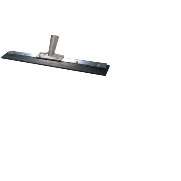 Floor Squeegees, 36 in, Black Rubber, Curved