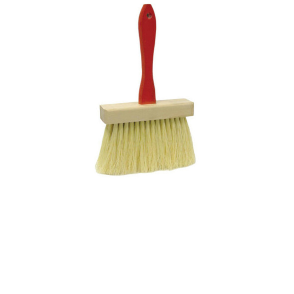 Masonry Brush, 6-1/2 in, 4 in Trim, White Tampico Fill
