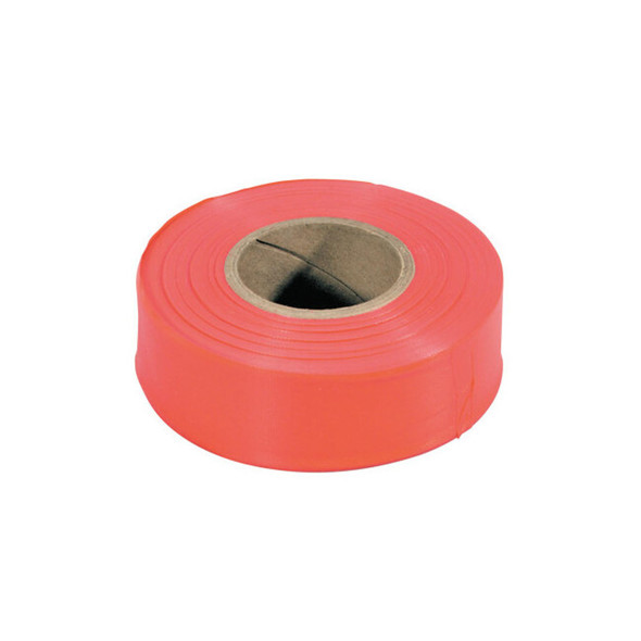 Flagging Tape, 1-3/16 in x 300 ft, Yellow