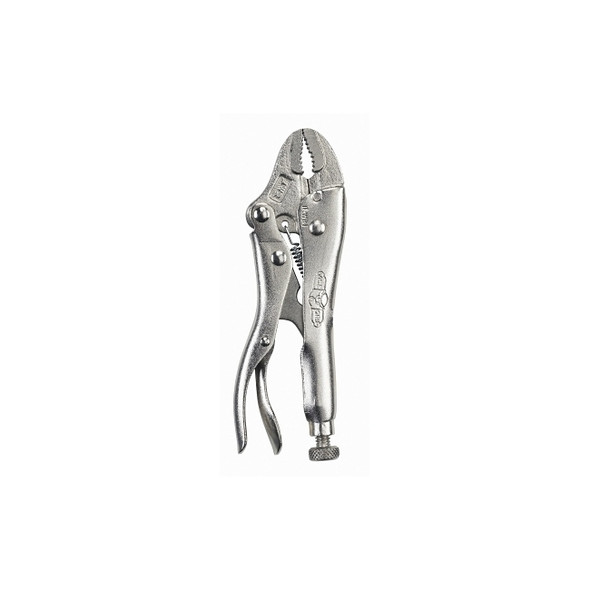 VISE-GRIP® The Original™ Curved Jaw Locking Plier with Wire Cutter, 4 in L, Opens to 15/16 in