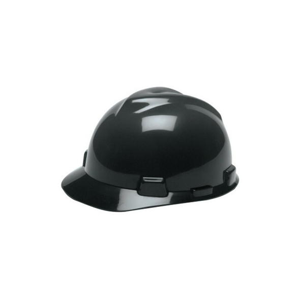 V-Gard® Protective Hats, Fas-Trac Ratchet, Hat, Black