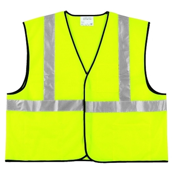 Class II Economy Safety Vest, Solid, Large, Lime