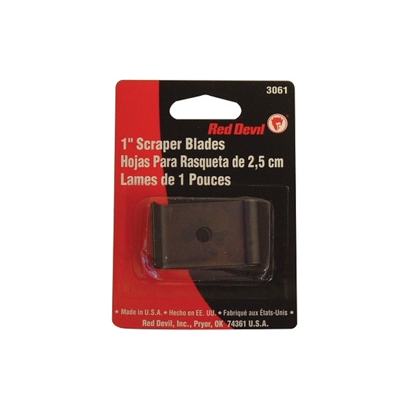 Single-Edge Paint Scraper Blade, 1 in, Used with 3010 Paint Scraper