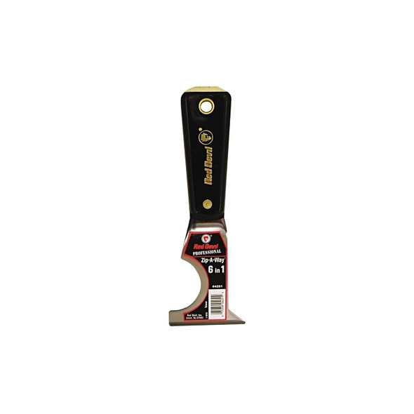 Painter's 6-in-1 Tool,  2-1/2 in Wide, Stiff Blade