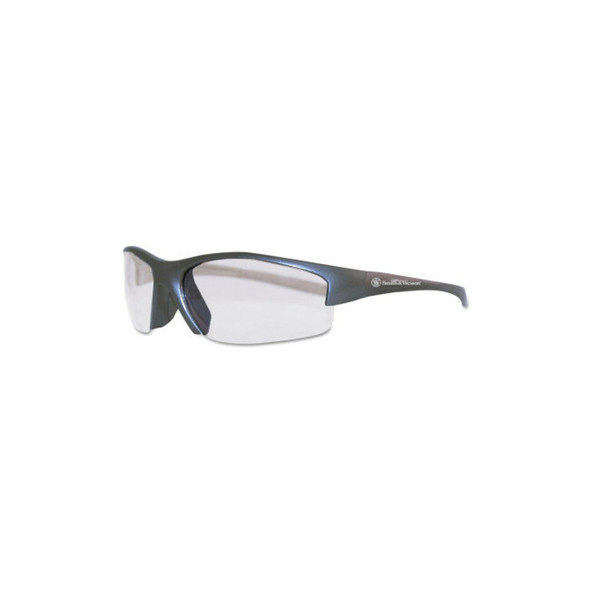 Equalizer Safety Glasses, Clear Polycarbonate Lens, Anti-Fog, Gunmetal, Nylon Equalizer Safety Glasses, Clear Polycarbonate Lens, Anti-Fog, Gunmetal, Nylon
