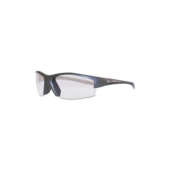 Equalizer Safety Glasses, Clear Polycarbonate Lens, Anti-Fog, Gunmetal, Nylon