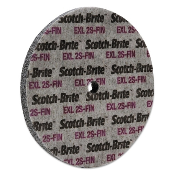 EXL Unitized Deburring Wheel, 6 in x 1/2 in, Fine, Silicon Carbide, 5000 rpm