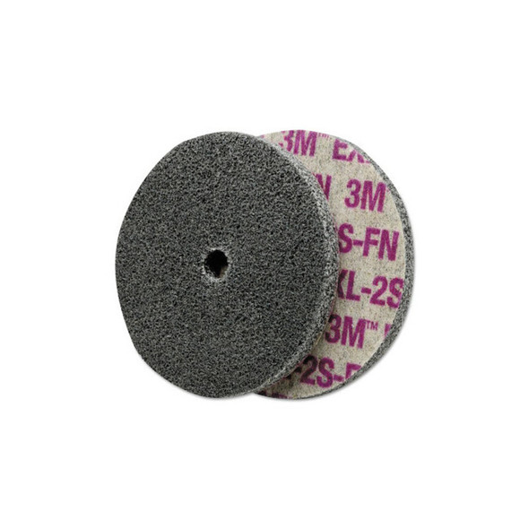EXL Unitized Deburring Wheel, 3 in x 3/8 in, Fine, Silicon Carbide, 12100 rpm