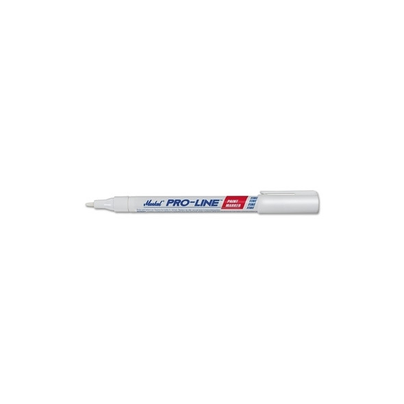 PRO-LINE™ Fine and Micro Liquid Paint Marker, White, 1/16 in Tip, Fine