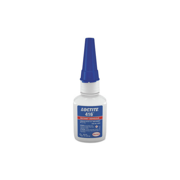 416™ Super Bonder® Instant Adhesive, 1 oz, Bottle, Clear