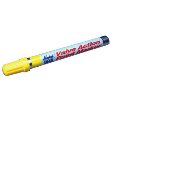 PAINT-RITER® VALVE ACTION® Paint Marker, White, 1/8 in Tip, Bullet
