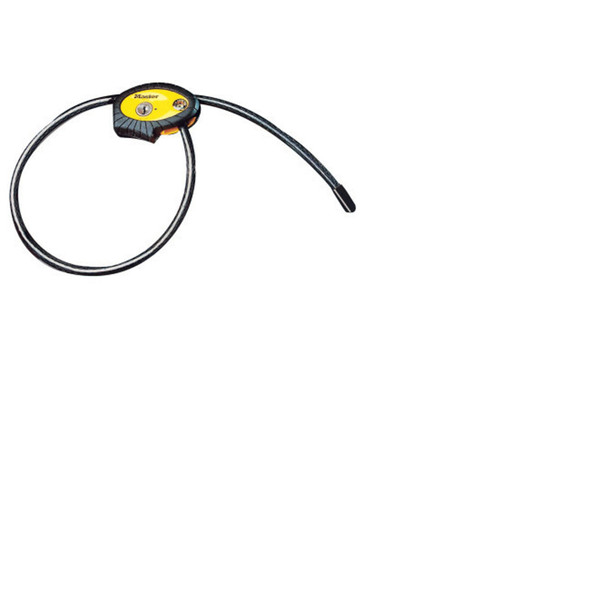 Python™ Adjustable Locking Cable, 3/8 in dia, 6 ft Length, Black