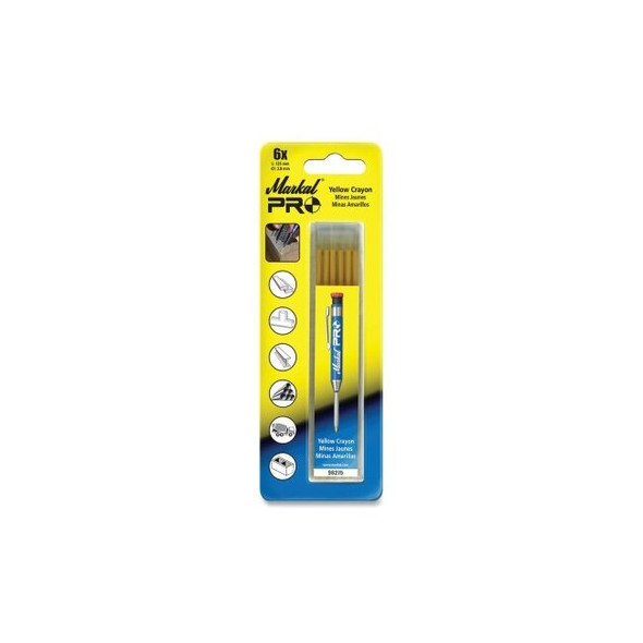 PRO Refill, General Purpose, Welding/Fabricating Marker, Yellow