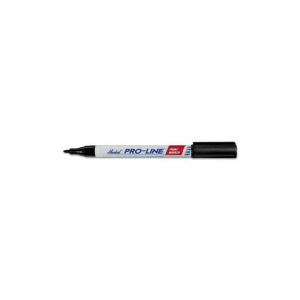 PRO-LINE™ Fine and Micro Liquid Paint Marker, Black, 1/16 in Tip, Fine