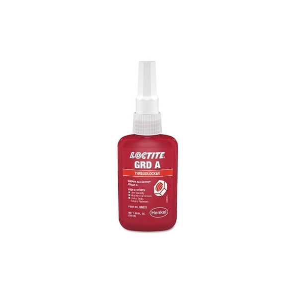 Grade A Threadlocker, 50 mL, Red
