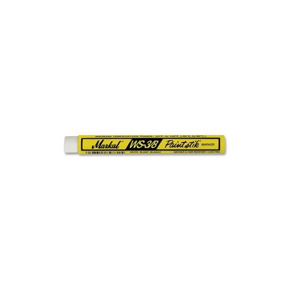 WS Paintstik® Marker, 3/8 in x 4.25 in L, White