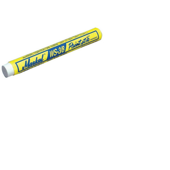 WS Paintstik® Marker, 3/8 in x 4.25 in L, White