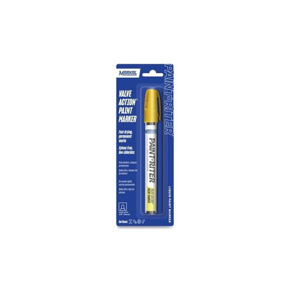 Lumber Crayon #200, 1/2 in dia, 4.75 in L, Yellow