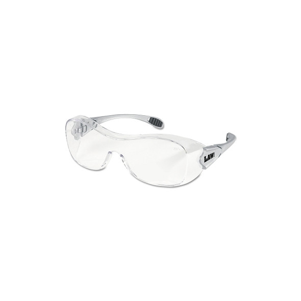 Law® OTG Protective Eyewear, Clear Polycarbonate Lens, UV-AF® Anti-Fog, Clear Polycarbonate Frame