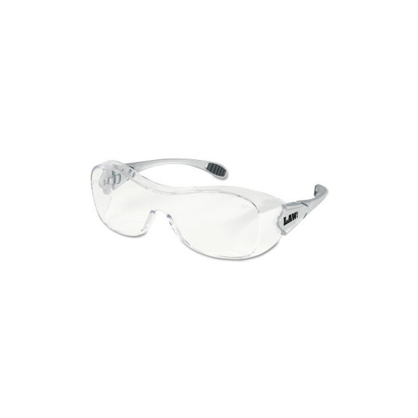 Law® OTG Protective Eyewear, Clear Polycarbonate Lens, UV-AF® Anti-Fog, Clear Polycarbonate Frame Law® OTG Protective Eyewear, Clear Polycarbonate Lens, UV-AF® Anti-Fog, Clear Polycarbonate Frame