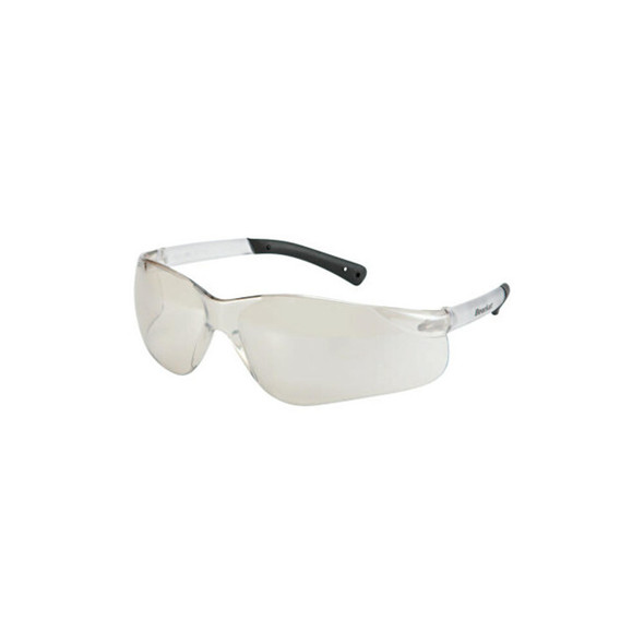 BearKat® BK1 Series Safety Glasses, Indoor/Outdoor Clear Mirror Lens, Duramass® Scratch-Resistant, Clear Frame