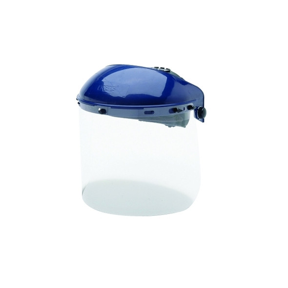 Ratchet Take-Up Headgear, Blue, Polycarbonate