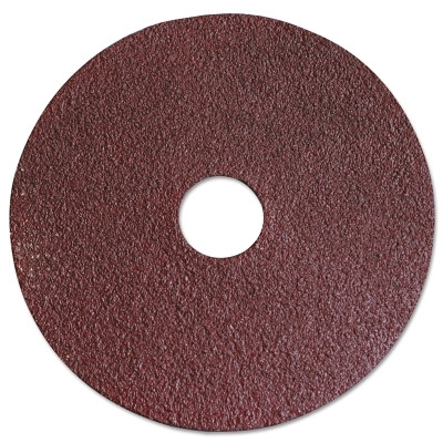 Resin Fiber Disc, Aluminum Oxide, 4-1/2 in Dia, 60 Grit