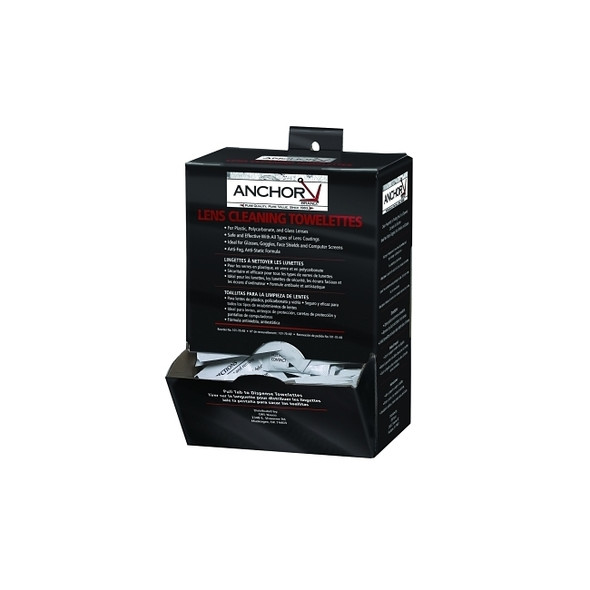 Lens Cleaning Towelette Dispenser, 100 per Box
