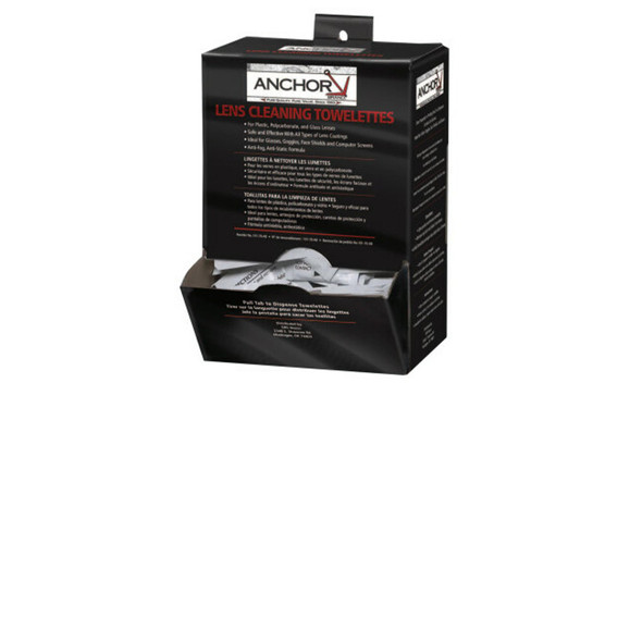 Lens Cleaning Towelette Dispenser, 100 per Box Lens Cleaning Towelette Dispenser, 100 per Box