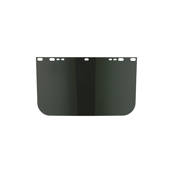 Visor, Dark Green, Unbound, 15-1/2 in L x  9 in H, for Jackson Safety® Head Gear/Cap Adaptors