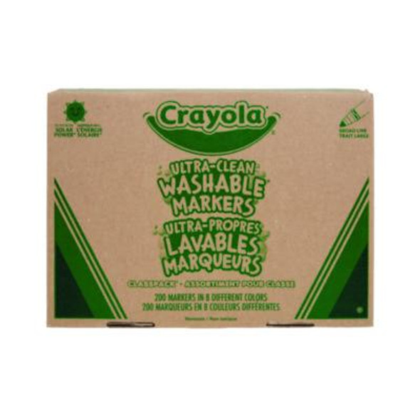 Crayola® MARKER,CLSPK,200 BX,AST 588200 Crayola® MARKER,CLSPK,200 BX,AST 588200