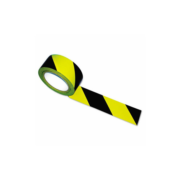 Tatco Hazard Marking Aisle Tape, 2" X 108 Ft, Black/yellow 14711 Tatco Hazard Marking Aisle Tape, 2" X 108 Ft, Black/yellow 14711