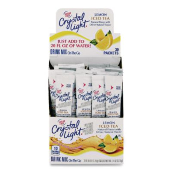 Crystal Light® On the Go, Iced Tea, 0.16 oz Packets, 30/Box GEN00757
