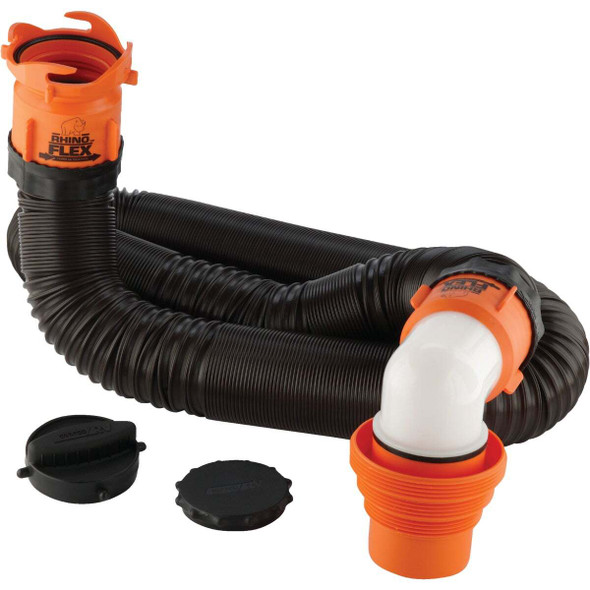 Camco 15 Ft. RhinoFlex RV Sewer Kit 39761