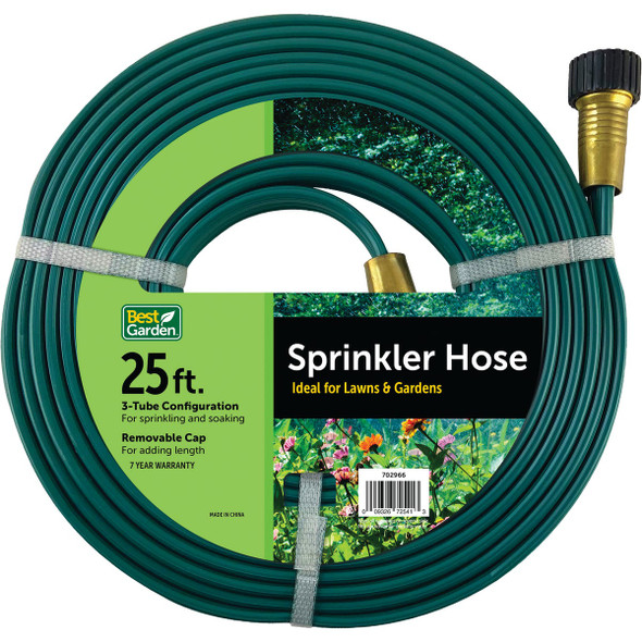 Best Garden Flexon 25 Ft. 3-Tube Sprinkler Hose DBFS25CNV2