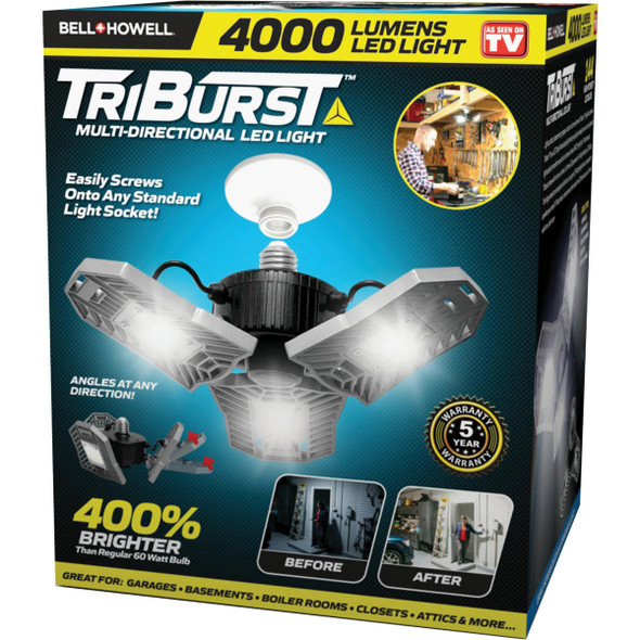 Bell+Howell TriBurst 4000 Lm. 360 LED Light Fixture 2403